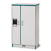 Rainbow Accents Culinary Creations Kitchen Refrigerator - Teal Image 1
