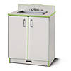 Rainbow Accents Culinary Creations Kitchen Sink - Key Lime Green Image 1