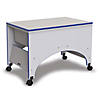 Rainbow Accents Space Saver Sensory Table - Blue Image 1