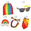 Rainbow Bags Kit for 12 Image 1