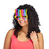 Rainbow Birthday Paper Glasses - 24 Pc. Image 1