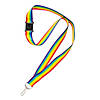 Rainbow Breakaway Lanyards - 12 Pc. Image 1