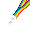 Rainbow Breakaway Lanyards - 12 Pc. Image 1