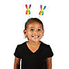 Rainbow Bunny Head Boppers - 12 Pc. Image 1