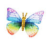 Rainbow Butterfly Hair Clips - 12 Pc. Image 1