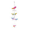 Rainbow Butterfly Wind Chimes 5X5X22" Image 1
