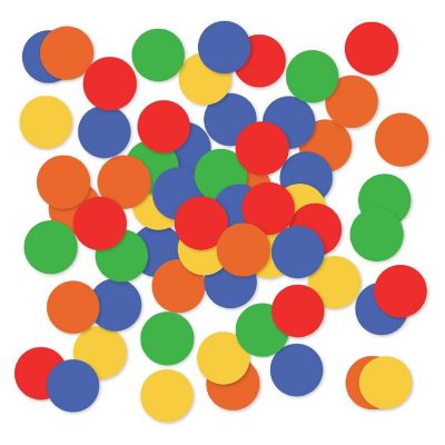 Rainbow Candy Confetti 180-Pack Image 1