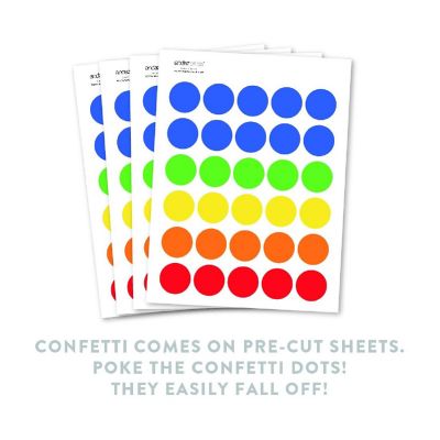 Rainbow Candy Land Confetti 180-Pack Image 1