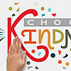 Rainbow choose kindness giant peel & stick wall decal Image 1