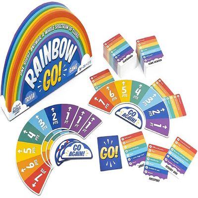 Rainbow Go Fast-Paced Trivia Game Image 1
