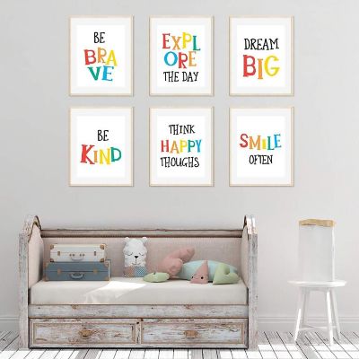 Rainbow Happy Thoughts 6Pk 8.5x11in Image 2