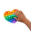 Rainbow Heart Lotsa Pops Popping Toys - 6 Pc. Image 1