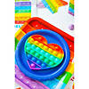 Rainbow Heart Lotsa Pops Popping Toys - 6 Pc. Image 2