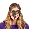 Rainbow Long-Nose Masquerade Masks - 6 Pc. Image 1