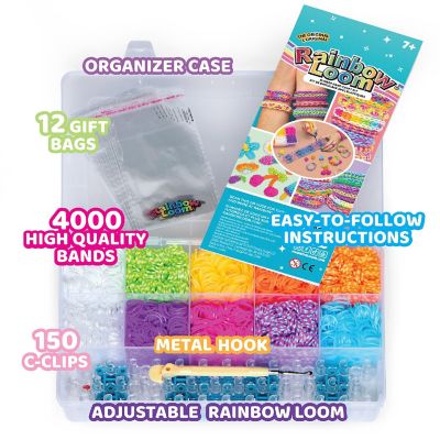 Rainbow Loom: Combo Set Features 4,000 Rubber Bands, Ages 7+ Image 3