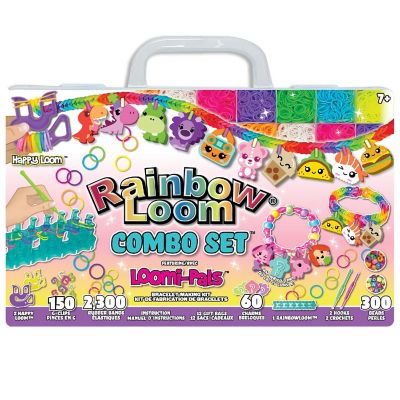Rainbow Loom- Loomi Pals, Combo Set Features, 2,300 Rubber Bands Image 1