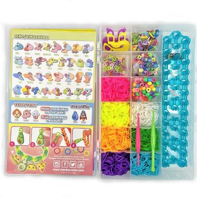Rainbow Loom- Loomi Pals, Combo Set Features, 2,300 Rubber Bands Image 1
