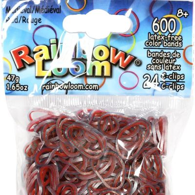 Rainbow Loom: Medieval Red Rubber Bands, Ages 7+ Image 3