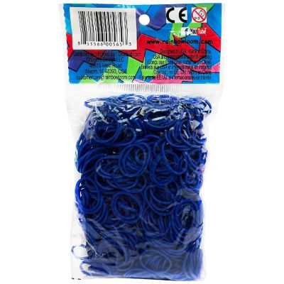 Rainbow Loom: Navy Blue Authentic Rubber Bands, Ages 7+ Image 1