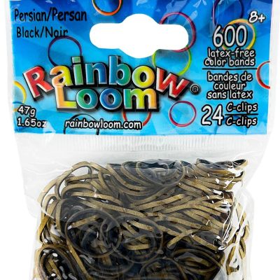 Rainbow Loom: Persian Black Rubber Bands, Ages 7+ Image 3