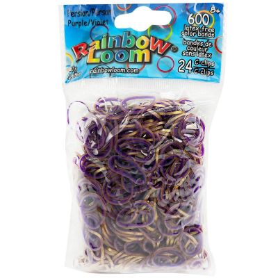 Rainbow Loom: Persian Purple Rubber Bands, Ages 7+ Image 1