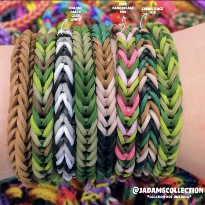 Rainbow Loom: Pink Camo Rubber Bands, Ages 7+ Image 3