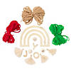 Rainbow Ornament Craft Kit - Makes 6 Image 1