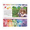 Rainbow Paper Pack - 100 Sheets Image 1