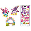 Rainbow Ponies Quick Sticker Kit Image 1
