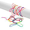 Rainbow Rope Bracelets - 12 Pc. Image 1