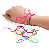 Rainbow Rope Bracelets - 12 Pc. Image 1