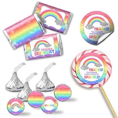 Rainbow Sparkle Sticker Bundle 429pc. by AmandaCreation Image 1