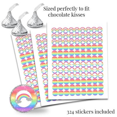 Rainbow Sparkle Sticker Bundle 429pc. by AmandaCreation Image 3