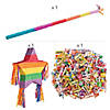 Rainbow Star Pi&#241;ata Kit - 208 Pc. Image 1