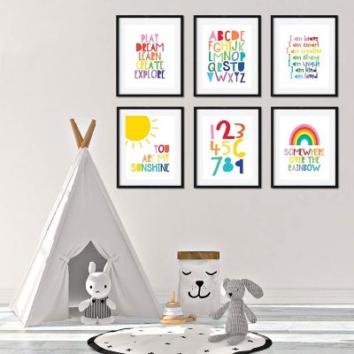 Rainbow Sunshine ABC 6Pk 8.5x11in Image 3