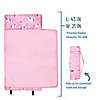 Rainbow Unicorns Microfiber Toddler Nap Mat Image 3