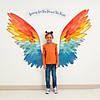Rainbow Wings Classroom Wall Statement Piece - 10 Pc. Image 1
