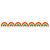 Rainbows Bulletin Board Borders - 12 Pc. Image 1