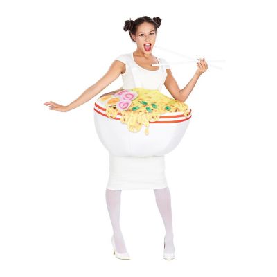 Ramen Bowl & Chopsticks Adult Costume  One Size Image 1