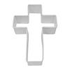 R&amp;M Cross 4" Cookie Cutter White Image 1
