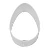 R&amp;M Easter Egg 2.5" Cookie Cutter White Image 1