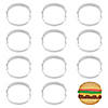 R&amp;M International HAMBURGER 3.5" COOKIE CUTTER Image 1