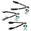 R&M International Set Of 3 Assorted Serving Tongs Image 1