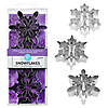 R&amp;M International Snowflake 3 Pc Cookie Cutter Set Image 2