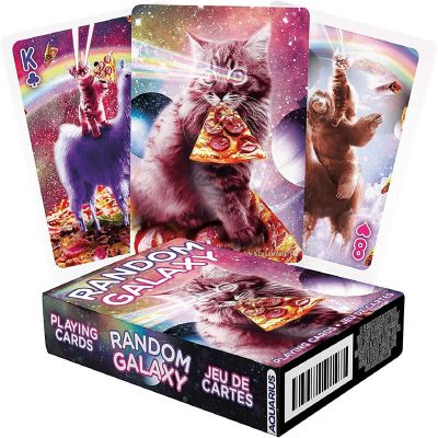 Random Galaxy Animal Memes Playing Cards Image 1