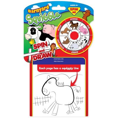 Randomline Of Creative Things: Squiggle Barnyard On-The-Go Doodle Pad- 4+ Image 1
