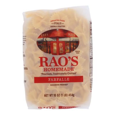 Rao's - Pasta Farfalle - Case of 6-16 OZ Image 1