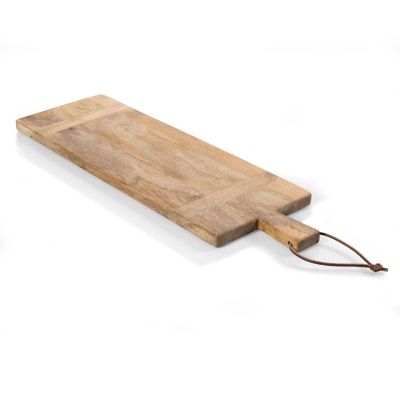 Ravi Rectangular Long Charcuterie Board - Mango Wood Image 1