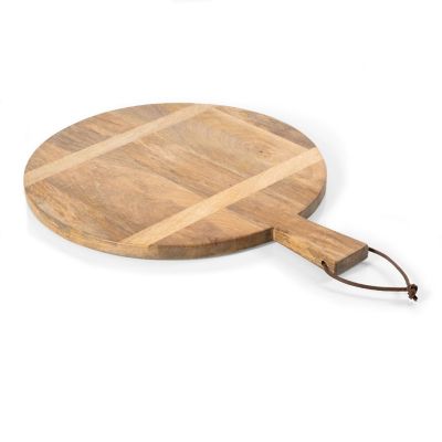 Ravi Round Charcuterie Board - Mango Wood Image 1