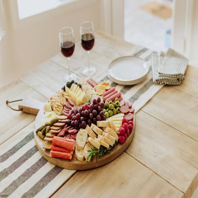 Ravi Round Charcuterie Board - Mango Wood Image 3